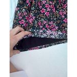 LULUS Cross Back Flowy Floral‎ Romper Womens Small Navy Pink Blue Photo 6
