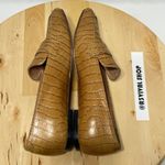 J.Jill Womens Adelaide Embossed Cognac Croc‎ Slip On Flat Loafers Photo 5