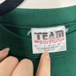 American Vintage Vintage 90s y2k 2000s Green crewneck sweatshirt yellow Lab Labrador dogs puppy Photo 1