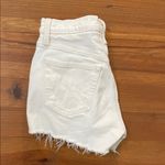 Levi's  501 Denim Cut-Off White Jean Shorts Womens Size 27 Button Fly Photo 2