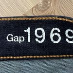 Gap 1969 Denim Women's 31 Short Legging Jean Mid Rise Dark wash NWT Stretch Y2K Photo 3