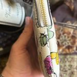 Coach Authentic Leather butterfly zip card wristlet Photo 2