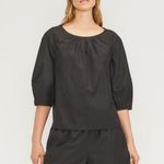 Everlane NWOT The Poplin Scoop-Neck Top Photo 0