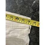 Levi's Levi Strauss Women’s Size 16 Signature Off-white High Rise Straight Stretch Jean Photo 4