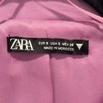 ZARA Lilac Purple “Favorite Woman” Cut Out Blazer Dress Size S Photo 1
