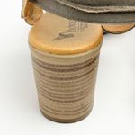 NOVACAS Cross Toebed Adjustable Ankle Straps Block Heel Sandals, EU 38 Size 7 Photo 9