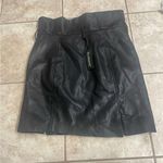 NEW
Blank NYC Faux Leather Front Zip Mini Skirt Size 28 Photo 10