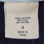 Converse  One Star Navy Low-Rise Shorts Size 4 Y2K Low-Rise Shorts Photo 7