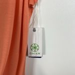 Gaiam Yoga Hamsa Tank Top NWT Women’s Size Medium Coral Athletic Photo 3