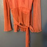 House Of Harlow 1960 x Revolve Meriem Blouse In Coral Size Small Photo 10