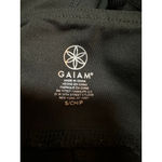Gaiam  Black Cropped Leggings S Photo 5