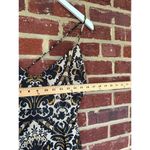 Free People  Queen Of Hearts Mini Dress Womens 6 Jacquard Print Gold Baroque Prom Photo 5