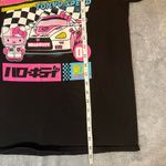 Hello Kitty  Black Race Car Tokyo Drift Speed Japanese Graphic Tshirt Size Small Photo 4