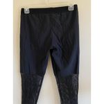 Chromat Classic Black Gender Inclusive Power Fishnet Mesh Running Pants‎ Small Photo 4