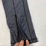 Lululemon ‎ Heather Gray Zip Hem Capri Legging Photo 5