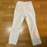 La Ligne Coastal Cowgirl Boho Chic Coastal Fisherman Raw Hem Molly Jeans 27 White Photo 2