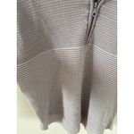 Aerie OFFLINE‎ Ribbed Pullover Quarter Zip Sweater Medium Purple Photo 1