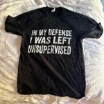 Port & Company Funny Men’s Short Sleeve Black T Photo 0