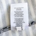 EXPRESS 🔃 Knit Striped Tie Back Short Sleeve Blouse Top Photo 4