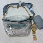 Steve Madden Madden NYC Clear Convertible Fanny Pack With Pouch See Dimensions Below Photo 0