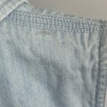 Ralph Lauren Lauren  denim button down chambry dress sleeveless size Medium Photo 9