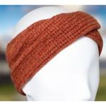 Universal Threads Universal Thread Knit  Front Twist Headband Rust Brown Women's OS Photo 0