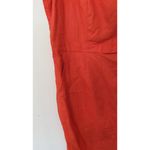 Boden Rae Casual Linen Dress Womens US Size 12R Classic Beach Tomato Red 1761 Photo 8