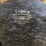 Harley Davidson  Legacy Midland -Odessa Texas Gray V-Neck Short Sleeve Shirt S Photo 4