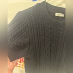 Free People  cropped knitted crew-neck sweater in gentle, pre-loved condition. Photo 2