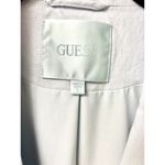 Guess  Brooke 100% Flaxlinen Long Sleeve Single Breasted Blazer Helium Women's S Photo 2
