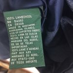 Ralph Lauren LRL Size 8 Slate Blue Moto Zip Jacket Asymmetric 100% Lambswool Photo 3