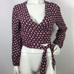 Flynn Skye  Wrap Top Multi-way Convertible Long Sleeve S Photo 14