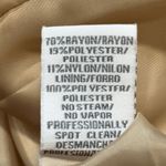 Dress Barn Vintage Champagne Wrap Blouse Black Beaded Brooch Detail 10 Evening Photo 8