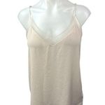 Aritzia Babaton Cream Mesh V Neck Lightweight Pullover Camisole Tank Top Size S Photo 0