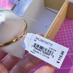 Michael Kors  Brass adjustable bracelet bangle MKJX8154710 diamond logo signature Photo 2
