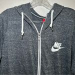 Nike  Charcoal Gray Full-Zip Hoodie Jacket women’s xl workout casual Athleisure Photo 1