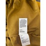 COS Womens Top Yellow Funnel Neck Cotton Mix Blouse Sleeveless Pullover Medium Photo 10