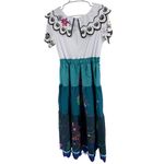 Spirit Mirabel  Halloween Multicolor Floral Dress costume M embroidered Disney Photo 1