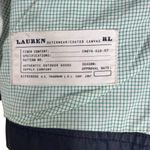Lauren Ralph Lauren Dry Goods Rain Jacket Size Small Petite Blue Utility Preppy Photo 7