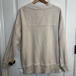 Aerie Soft Knit Button Front Cardigan Cream Lounge Sweater Small Oversized Fit Photo 9