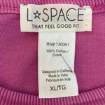 l*space Dress Extra Large Hot Pink Seaview Mini Cotton Jersey Beach Casual Girly Photo 5