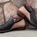 NAOT Women's Kamsin Transitional Boot Color: Blk Rvn/Stone/Luggage Brown Black Size 6 Photo 6