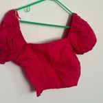 Sim & Sam  PINK FLAME Blouse Top Size M Photo 1
