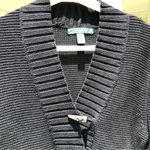 Lauren Ralph Lauren cotton Black knit sweater V Neck M Size M Photo 2