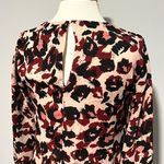 Parker Pink Black Red Leopard Print Drop Waist Necklace Photo 2