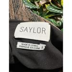 Saylor  Noen Sparkly Silver Midi Dress Size Small Photo 4