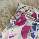 Laura Ashley 80s vintage floral pleated shorts high rise pastel 80s print Photo 5