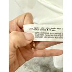 ZARA  Embellished Pearl Short Sleeve Crew Neck T-Shirt White Women's Size S Photo 4