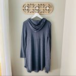 Paper Crane Long Open Front Cardigan Gray Sz XS Photo 7