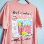 Simply Southern Sweet Tea Stamp Short Sleeve Top Photo 1